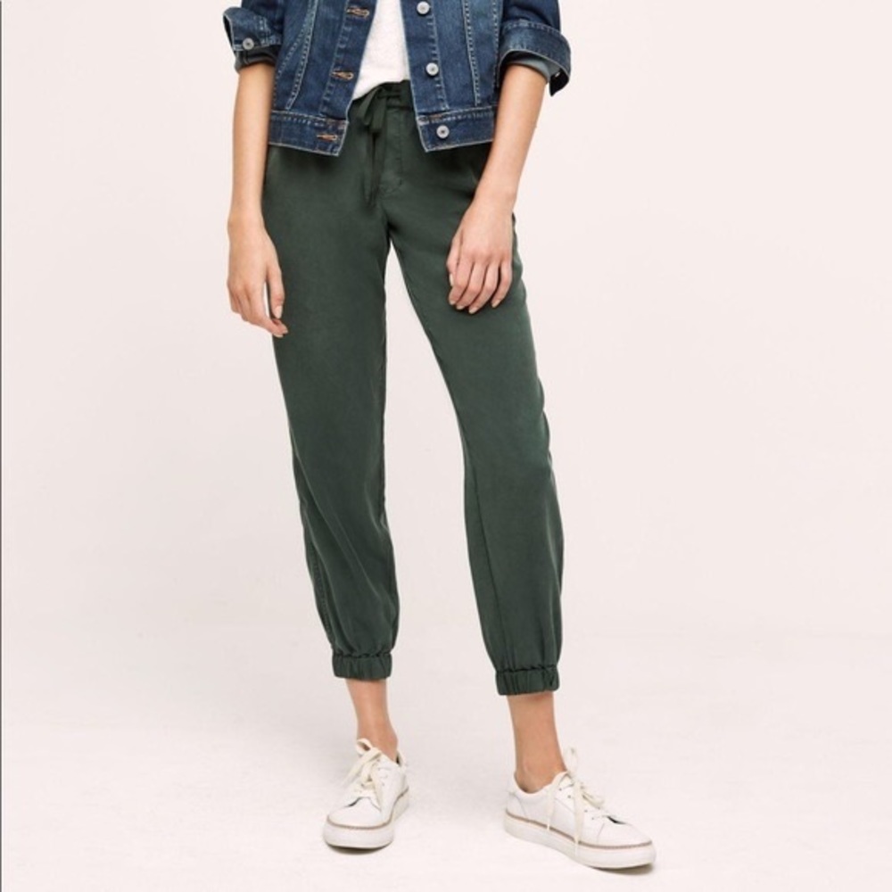 ANTHROPOLOGIE | On The Road Green Jogger Pant